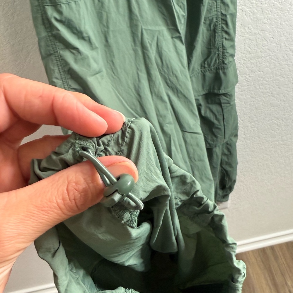 Anthropologie Olive Green Utility Jumpsuit - Picture 11 of 16